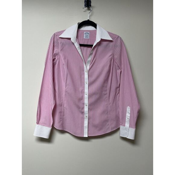 Bundle of 3 Career Shirts, 2 Brooks Brothers, 1 Ann Taylor, All Sz 4 - Picture 2 of 16